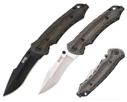 Купите складной нож SOG Kiku Folder Small Satin и Black (KU1001 - KU1002) в Твери в нашем интернет-магазине