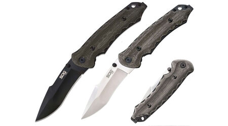 купите Нож складной SOG Kiku Folder Small Satin и Black / KU1001 - KU1002 в Твери