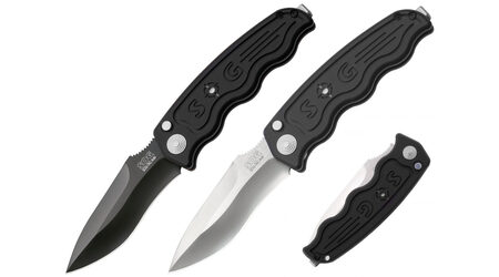 купите Нож автоматический SOG TAC Auto Tactical Drop Point Satin и TiNi Black / ST05 - ST06 в Твери