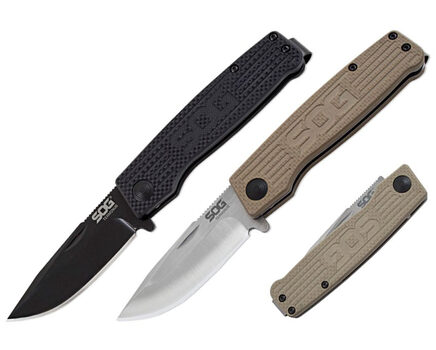 Купите складной нож SOG Terminus CTS BD1 Satin и Black TiNi (TM1001 - TM1002) в Твери в нашем интернет-магазине