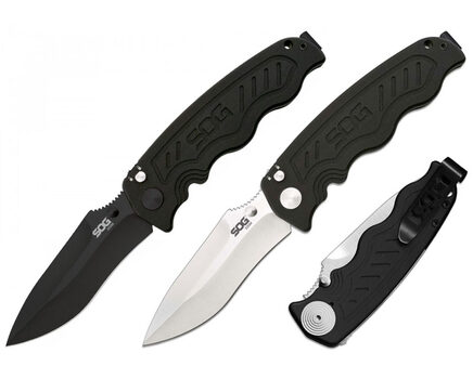 Купите полуавтоматический складной нож SOG Zoom Spring Assisted Satin и Black TiNi (ZM1011 - ZM1012) в Твери в нашем интернет-магазине