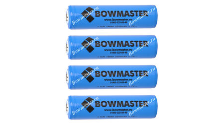 купите Литий-ионный аккумулятор с защитой BowMaster 18650 2200 mAh (4 шт.) в Твери