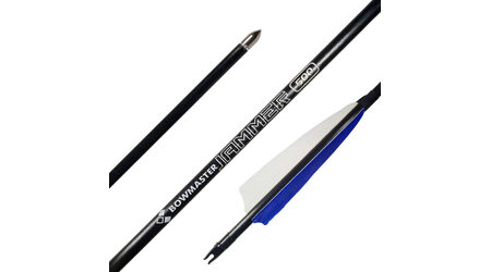 купите Стрела для лука Bowmaster Jammer натуральное оперение 5'' Shield (Боумастер Джаммер) в Твери