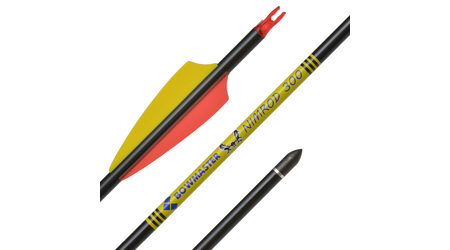 купите Карбоновая стрела для лука Bowmaster Nimrod с оперением Shield 3" (Боумастер Нимрод), упак. 12 шт. в Твери