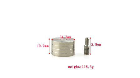 купите Грузик 116 грамм Bowmaster PR617 для карбоновых стабилизаторов в Твери