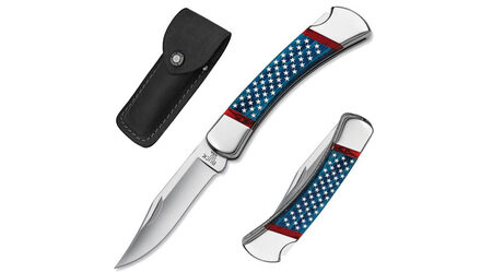 купите Нож складной Buck 110 Stars & Stripes Folding Hunter Limited Edition / 0110BLSUSA в Твери