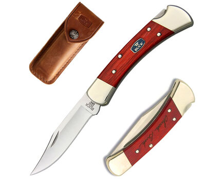 Купите складной нож Buck 110 Folding Hunter Chairman Cherry 420HC 0110CWSNK в Твери в нашем интернет-магазине