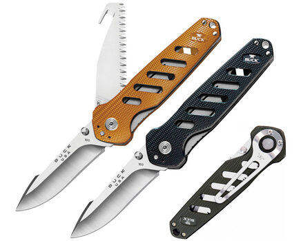 Купите складной нож-пила Buck Alpha CrossLock 0183GRS и 0183ORS в Твери в нашем интернет-магазине