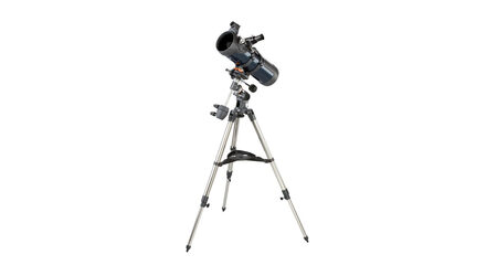 купите Телескоп Celestron AstroMaster 114 EQ (рефлектор Ньютона, 114 мм, F=1000 мм, 1:9) на экваториальной монтировке в Твери