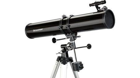 купите Телескоп Celestron PowerSeeker 114 EQ (рефлектор Ньютона, 114мм, F=900мм, 1:7.8) на экваториальной монтировке в Твери