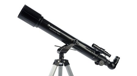 купите Телескоп Celestron PowerSeeker 70 AZ (рефрактор, 70мм, F=700мм, 1:10) на азимутальной монтировке в Твери