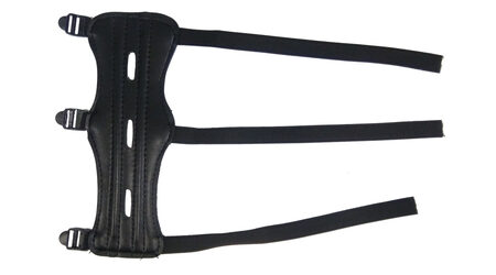 купите Крага для защиты предплечья Junxing JX107A (черная, кордура, 3 липучки) в Твери