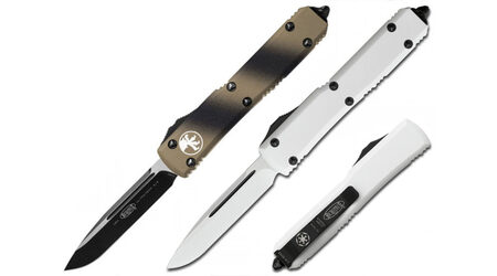 купите Автоматический выкидной нож Microtech Ultratech S/E Standard Drop Point / 121-1TC - 121-1ST в Твери