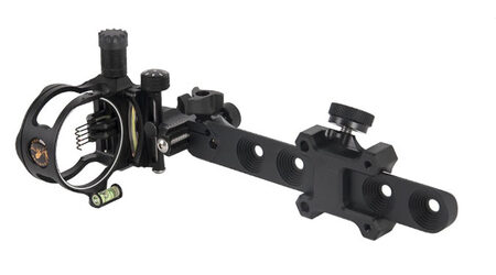 купите Прицел для блочного лука Topoint DB8250 (5 пинов, микрорегулировка, подсветка) в Твери