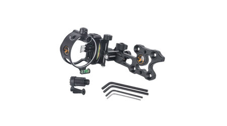 купите Прицел для блочного лука DB9150 Retina RH (5 пинов, 0.019", микрорегулировка, подсветка) в Твери