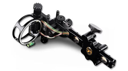 купите Прицел для блочного лука TP7570 черный (5 пинов, 0.019", микрорегулировка, подсветка) в Твери