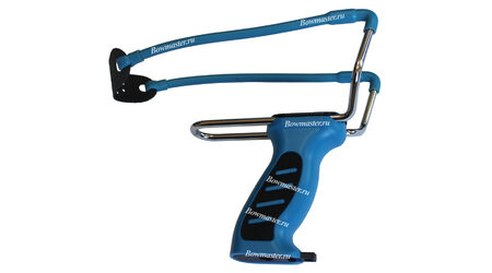 купите Рогатка спортивная Man-Kung MK-SL08/BL (синие рукоять и тетива) в Твери